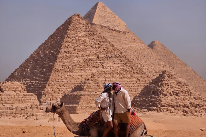 Visite privée d'une demi-journée des Pyramides de Gizeh et du Grand Sphinx avec un guide égyptologue au Caire, photo 6 | wizardtrip