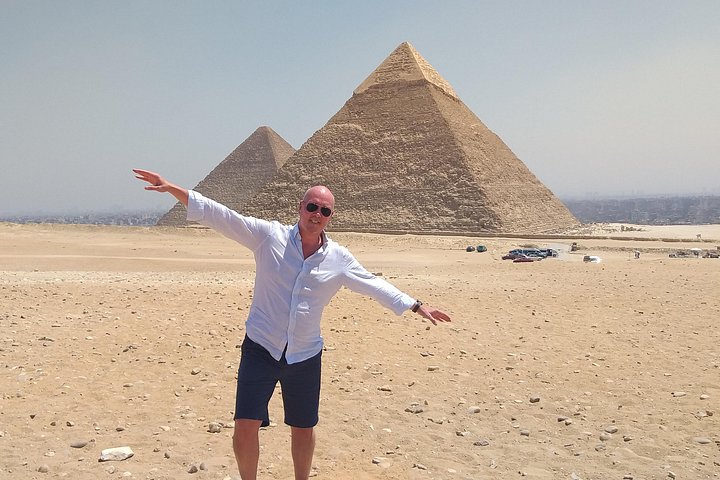 Visite privée d'une demi-journée des Pyramides de Gizeh et du Grand Sphinx avec un guide égyptologue au Caire, photo 13 | wizardtrip