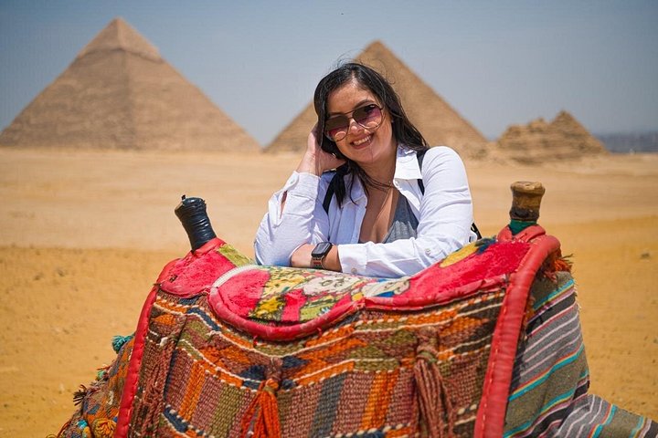 Visite privée d'une demi-journée des Pyramides de Gizeh et du Grand Sphinx avec un guide égyptologue au Caire, photo 17 | wizardtrip