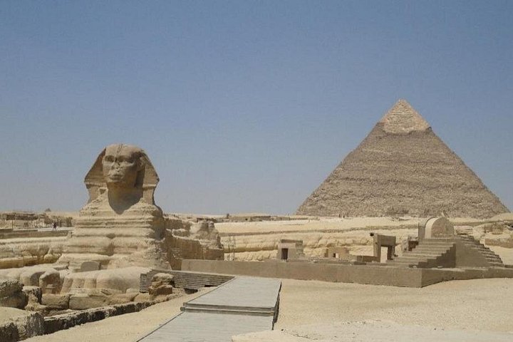 Visite privée d'une demi-journée des Pyramides de Gizeh et du Grand Sphinx avec un guide égyptologue au Caire, photo 18 | wizardtrip