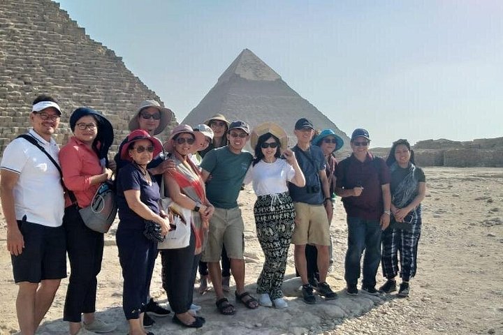 Visite privée d'une demi-journée des Pyramides de Gizeh et du Grand Sphinx avec un guide égyptologue au Caire, photo 19 | wizardtrip