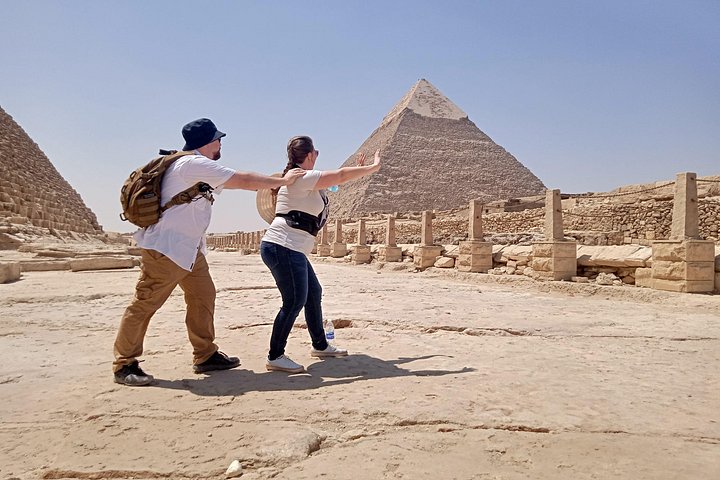 Visite privée d'une demi-journée des Pyramides de Gizeh et du Grand Sphinx avec un guide égyptologue au Caire, photo 20 | wizardtrip