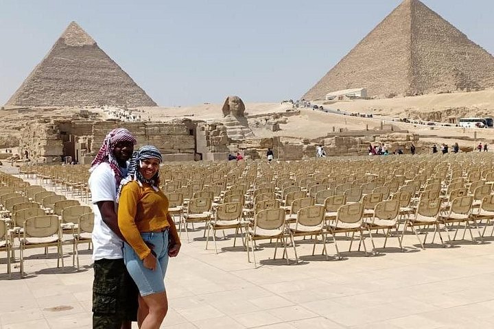 Visite privée d'une demi-journée des Pyramides de Gizeh et du Grand Sphinx avec un guide égyptologue au Caire, photo 22 | wizardtrip