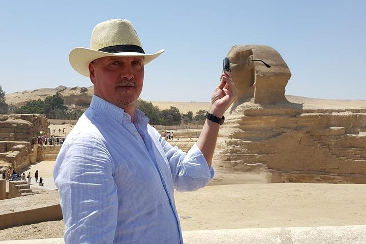 Visite privée d'une demi-journée des Pyramides de Gizeh et du Grand Sphinx avec un guide égyptologue au Caire, photo 23 | wizardtrip