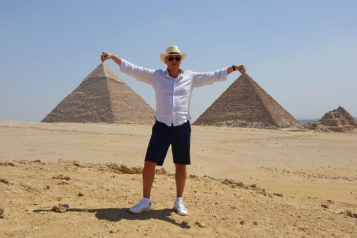 Visite privée d'une demi-journée des Pyramides de Gizeh et du Grand Sphinx avec un guide égyptologue au Caire, photo 24 | wizardtrip
