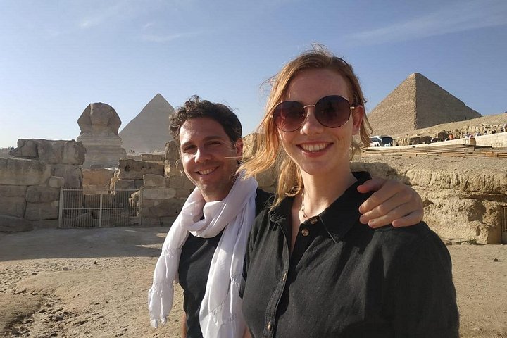 Visite privée d'une demi-journée des Pyramides de Gizeh et du Grand Sphinx avec un guide égyptologue au Caire, photo 30 | wizardtrip