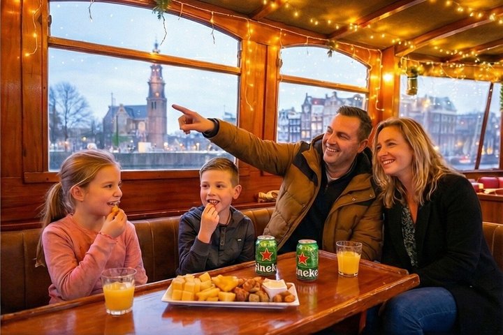 Nyd et naturskønt 90-minutters kanalkrydstogt gennem Amsterdams historiske vandveje på en åben båd, foto 6 | wizardtrip