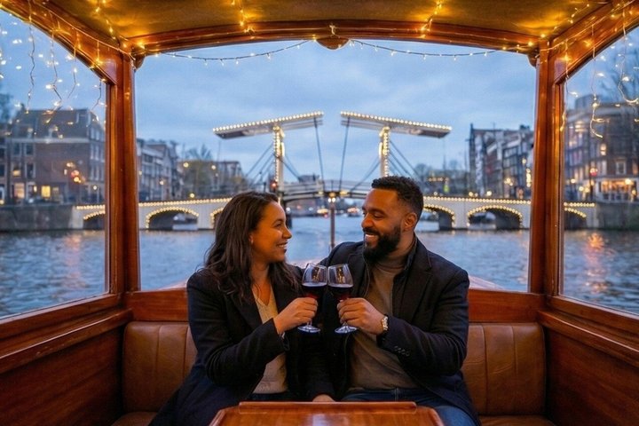 Nyd et naturskønt 90-minutters kanalkrydstogt gennem Amsterdams historiske vandveje på en åben båd, foto 7 | wizardtrip