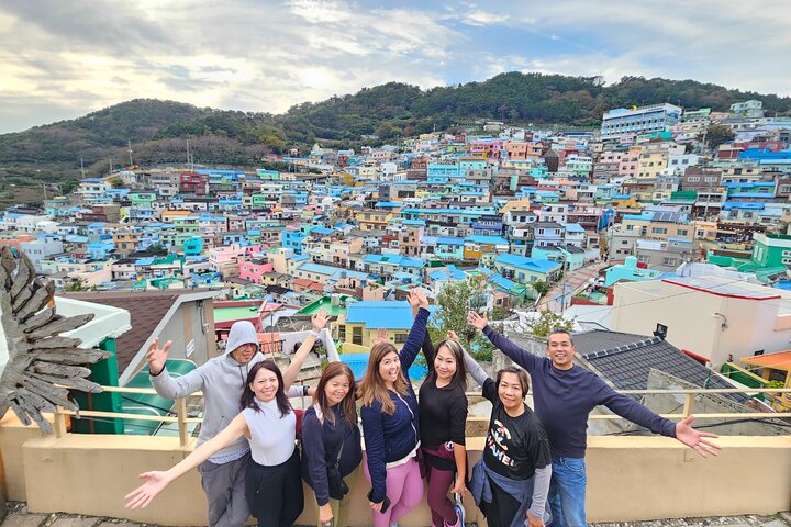 Private tour exploring Busan's landmarks like temples, markets, and coastal views, photo 44 | wizardtrip