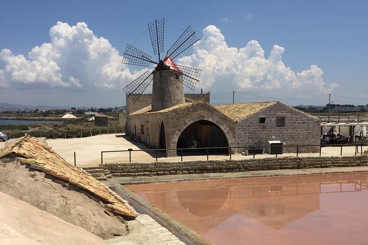 Visite guidée des marais salants historiques de Trapani, Sicile, présentant la production de sel et la faune locale, photo 11 | wizardtrip