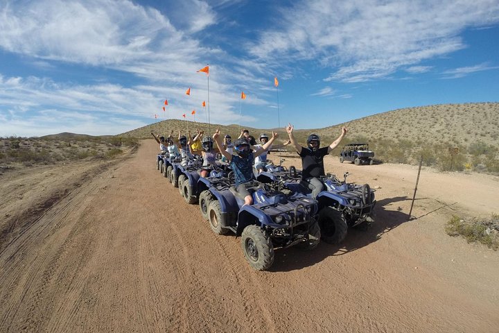 Aventura en ATV en el desierto de Mojave cerca de Las Vegas, Nevada, foto 7 | wizardtrip