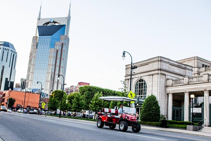 Golfkar sightseeingtour van Nashville bezienswaardigheden zoals Music Row en Ryman Auditorium, foto 7 | wizardtrip