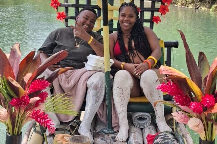 Bambusflåde på Great River i Montego Bay, Jamaica, med kalkstensmassage, foto 9 | wizardtrip