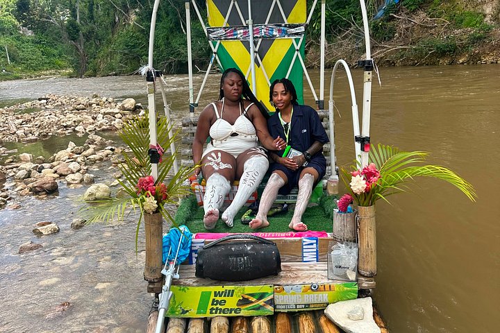Bambusflåde på Great River i Montego Bay, Jamaica, med kalkstensmassage, foto 11 | wizardtrip