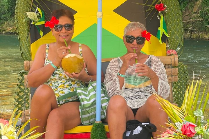 Bambusflåde på Great River i Montego Bay, Jamaica, med kalkstensmassage, foto 16 | wizardtrip
