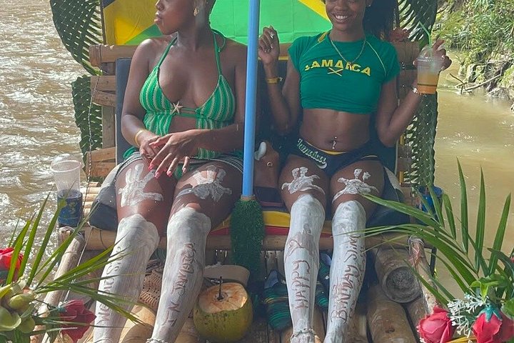 Bambusflåde på Great River i Montego Bay, Jamaica, med kalkstensmassage, foto 23 | wizardtrip