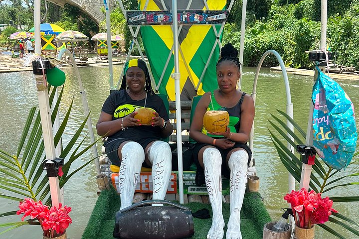 Bambusflåde på Great River i Montego Bay, Jamaica, med kalkstensmassage, foto 25 | wizardtrip