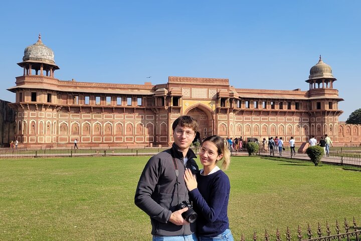 En privat dagstur til Taj Mahal og Agra Fort fra Delhi med eksprestog, inklusive frokost, foto 31 | wizardtrip