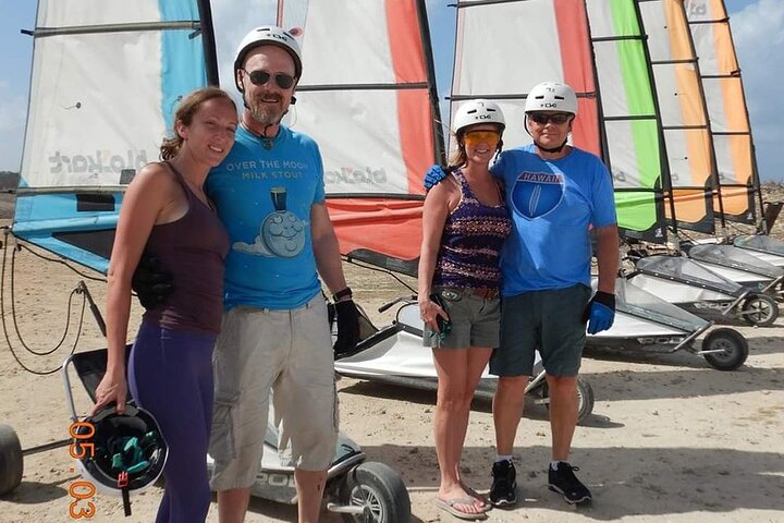 Ervaar spannende landsailing op blokarts op Bonaire, bepaal uw snelheid op een uniek circuit, foto 9 | wizardtrip