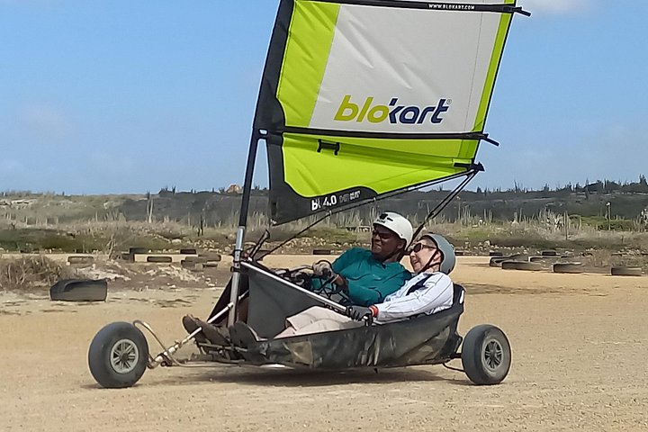 Ervaar spannende landsailing op blokarts op Bonaire, bepaal uw snelheid op een uniek circuit, foto 10 | wizardtrip