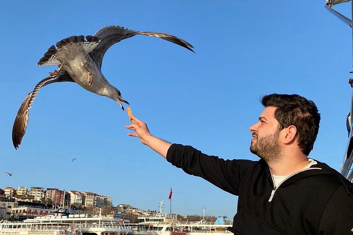 Crucero en yate de lujo por el Estrecho del Bósforo en Estambul, mostrando monumentos al atardecer, foto 17 | wizardtrip
