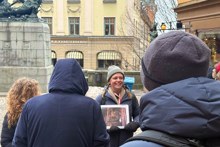Tour guidato a piedi della storica città vecchia di Stoccolma (Gamla Stan), con strade colorate e monumenti, foto 8 | wizardtrip