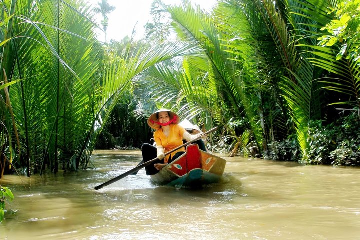 Explore o exuberante Delta do Mekong com um passeio de barco sampan, almoço local e experiências culturais no Vietname, foto 1 | wizardtrip