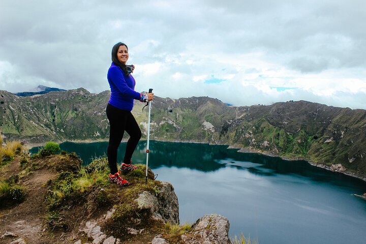 Heldagstur til Quilotoa-lagunen fra Quito, Ecuador, med fantastisk udsigt over krater søen og andinsk landskab, foto 6 | wizardtrip