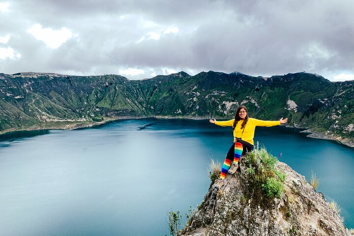 Heldagstur til Quilotoa-lagunen fra Quito, Ecuador, med fantastisk udsigt over krater søen og andinsk landskab, foto 8 | wizardtrip