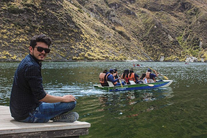 Heldagstur til Quilotoa-lagunen fra Quito, Ecuador, med fantastisk udsigt over krater søen og andinsk landskab, foto 11 | wizardtrip