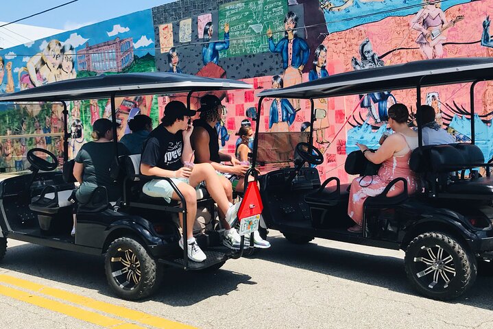 Tour in golf cart alla scoperta dei vibranti graffiti e murales di street art di Wynwood a Miami, foto 7 | wizardtrip