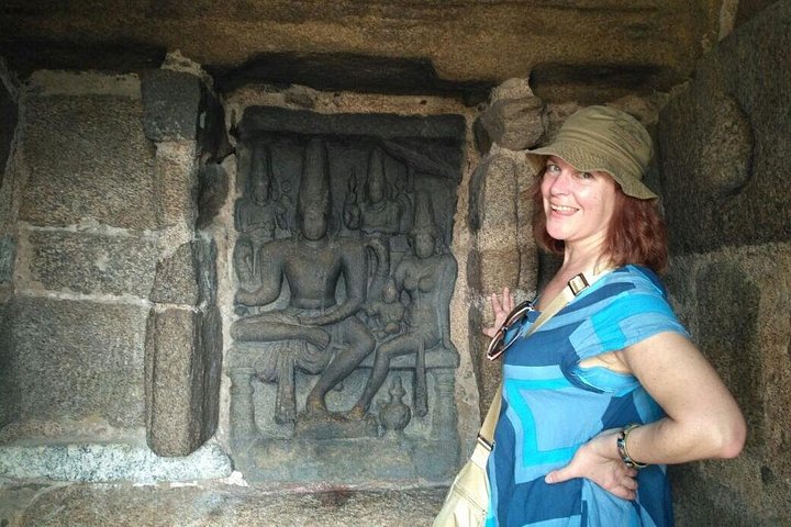 Udforsk gamle klippeskårne templer og skulpturer i Mahabalipuram, en historisk kystby i Indien, foto 6 | wizardtrip