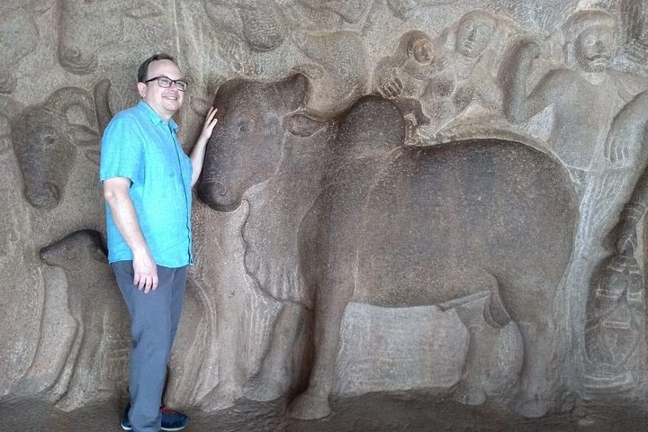 Udforsk gamle klippeskårne templer og skulpturer i Mahabalipuram, en historisk kystby i Indien, foto 24 | wizardtrip
