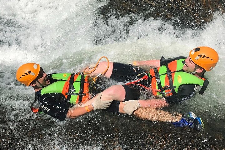 Canyoning adventure at Datanla Waterfall in Da Lat, Vietnam, photo 7 | wizardtrip