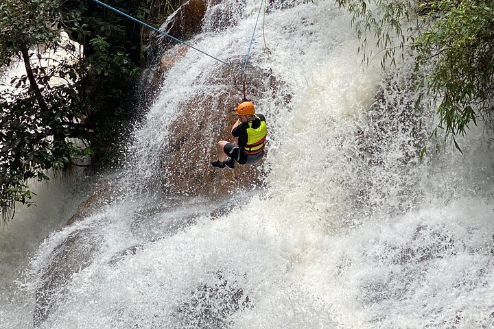 Canyoning adventure at Datanla Waterfall in Da Lat, Vietnam, photo 19 | wizardtrip