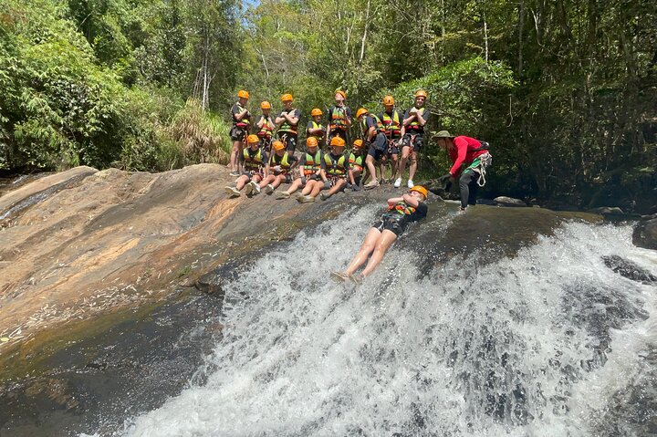 Canyoning adventure at Datanla Waterfall in Da Lat, Vietnam, photo 34 | wizardtrip