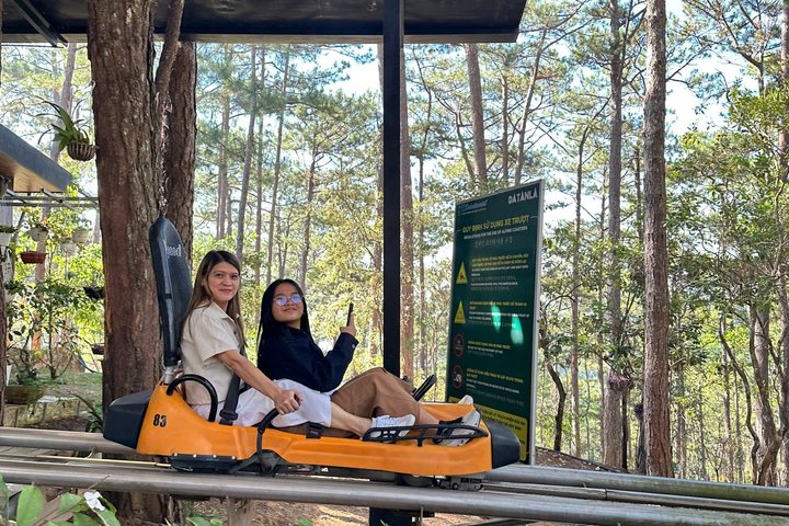 Heldagstur i Da Lat med Alpine Coaster, Rainbow Slide, Luge Kart, Crazy House og blomsterhaver, foto 12 | wizardtrip