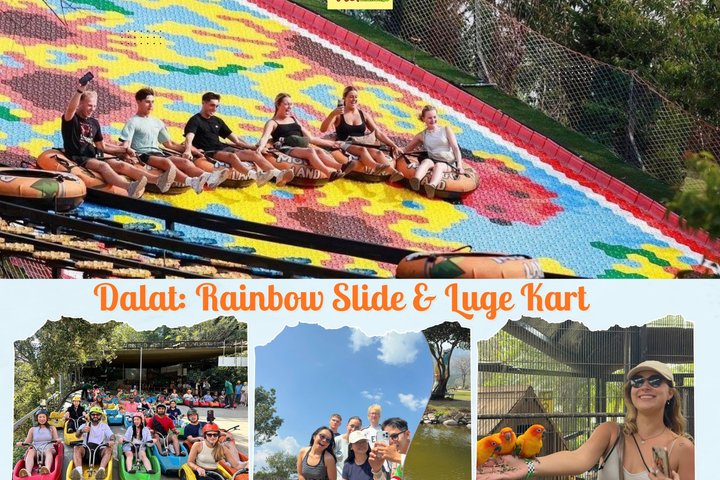 Dalat: Half-Day Morning / Afternoon - Rainbow Slide & Go kart | wizardtrip