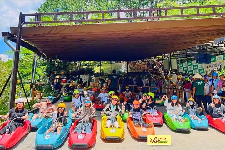 Vivez une course de Luge Kart palpitante, le toboggan géant arc-en-ciel et de magnifiques paysages à Dalat, Vietnam, photo 7 | wizardtrip