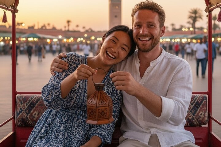 Tour Privé en Tuk-Tuk à Marrakech avec Guide Audio, Cadeau & Pâtisseries | wizardtrip
