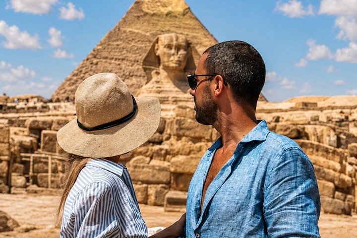 Tour VIP privado das Pirâmides de Gizé, Esfinge, passeio de camelo e tumbas antigas no Cairo, Egito, foto 28 | wizardtrip