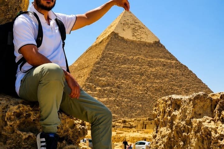 Tour VIP privado das Pirâmides de Gizé, Esfinge, passeio de camelo e tumbas antigas no Cairo, Egito, foto 31 | wizardtrip