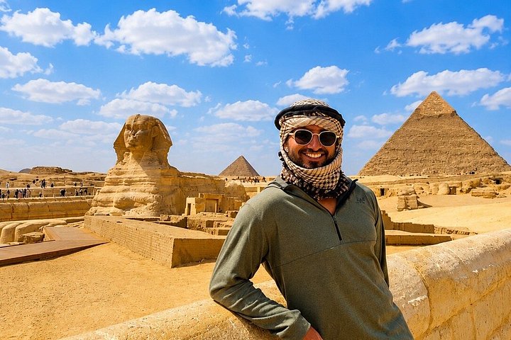Tour VIP privado das Pirâmides de Gizé, Esfinge, passeio de camelo e tumbas antigas no Cairo, Egito, foto 48 | wizardtrip