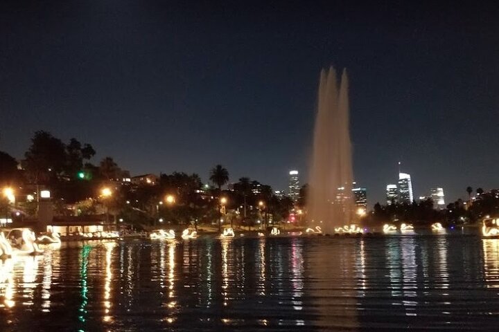Disfruta de un tranquilo paseo en barca de pedales por el lago Echo Park en Los Ángeles, foto 10 | wizardtrip