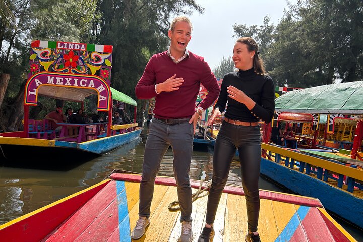 Tour en bateau de fête à Xochimilco, Mexico, avec musique, boissons et tacos, photo 12 | wizardtrip
