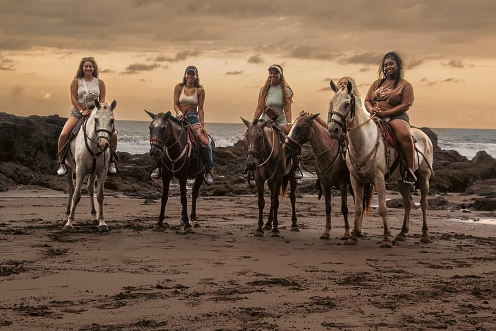 Horseback riding adventure on Jaco Beach, Costa Rica, through diverse landscapes and along the coast, photo 11 | wizardtrip