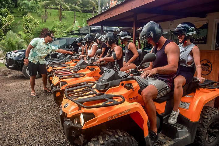 ボラボラ島でのポリネシアBBQランチ付き終日ATV＆ジェットスキーアドベンチャー、写真8 | wizardtrip