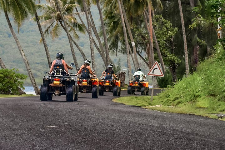 Aventura de quad em Bora Bora com vistas deslumbrantes da lagoa e visita à plantação de baunilha, foto 6 | wizardtrip