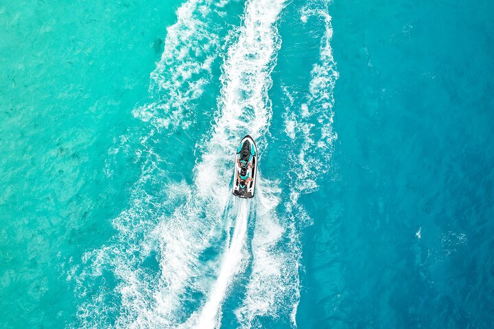 Jetski-Tour rund um die Lagune von Bora Bora mit Blick auf den Mount Otemanu, Foto 17 | wizardtrip