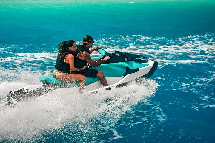 Jetski-Tour rund um die Lagune von Bora Bora mit Blick auf den Mount Otemanu, Foto 20 | wizardtrip